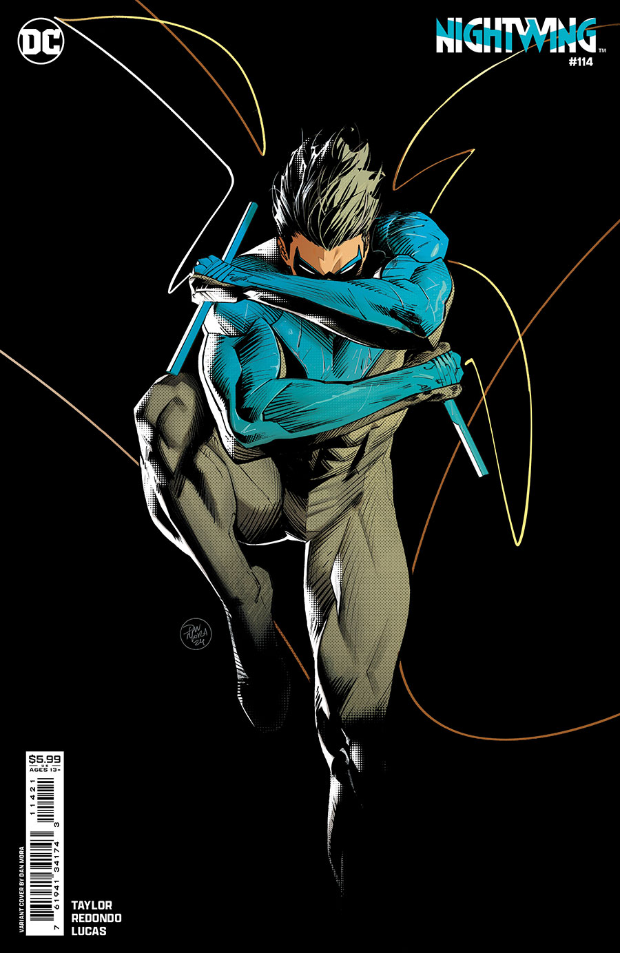 Nightwing Vol 4 #114 Cover B Variant Dan Mora Card Stock Cover