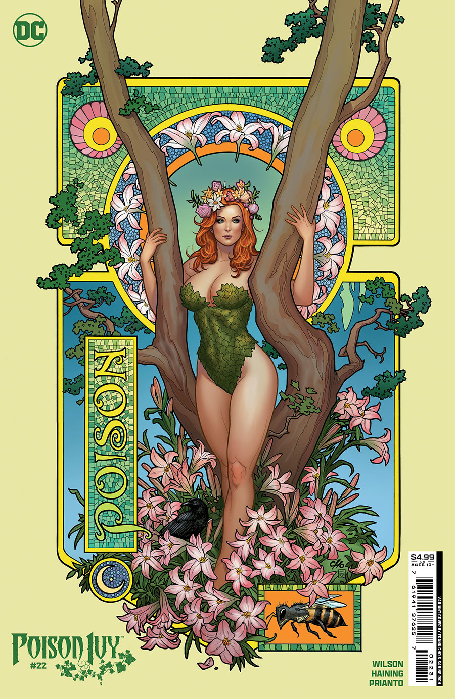 Poison Ivy #22 Cover B Variant Frank Cho Card Stock Cover