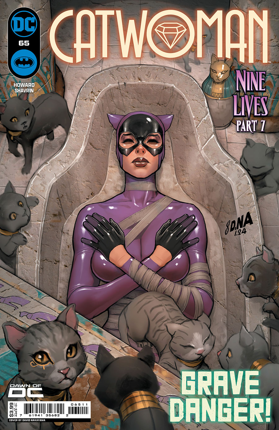 Catwoman Vol 5 #65 Cover A Regular David Nakayama Cover