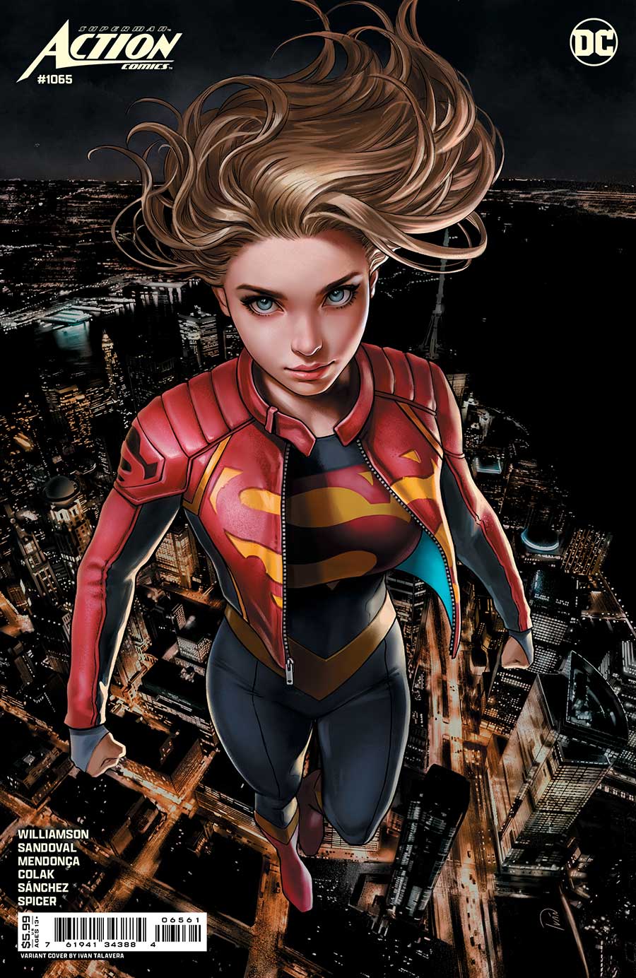 Action Comics Vol 2 #1065 Cover D Variant Ivan Talavera Card Stock Cover (House Of Brainiac Part 3)
