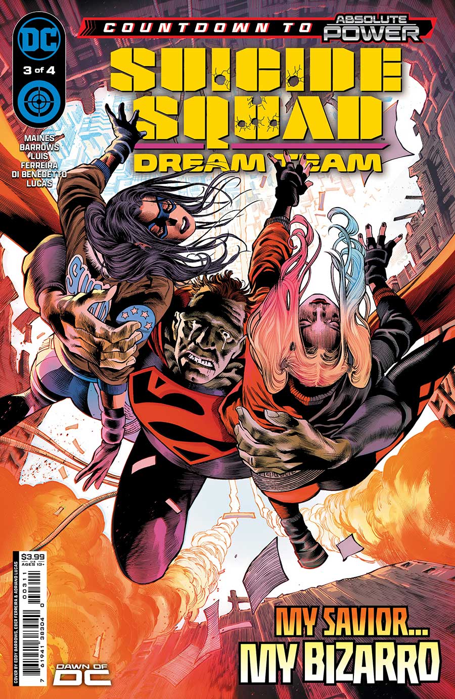 Suicide Squad Dream Team #3 Cover A Regular Eddy Barrows & Eber Ferreira Cover