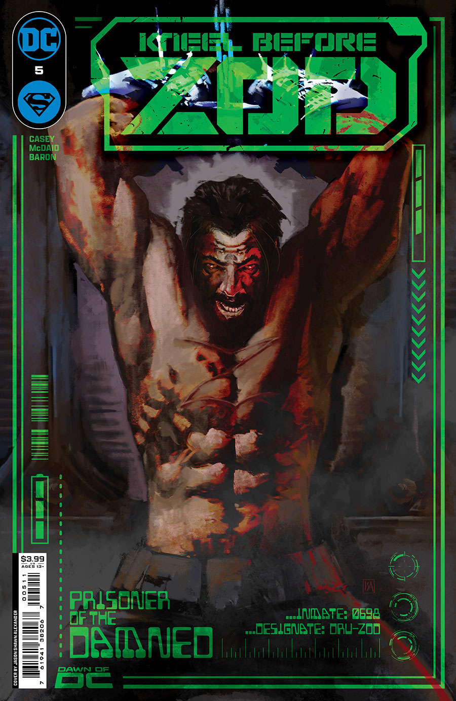 Kneel Before Zod #5 Cover A Regular Jason Shawn Alexander Cover