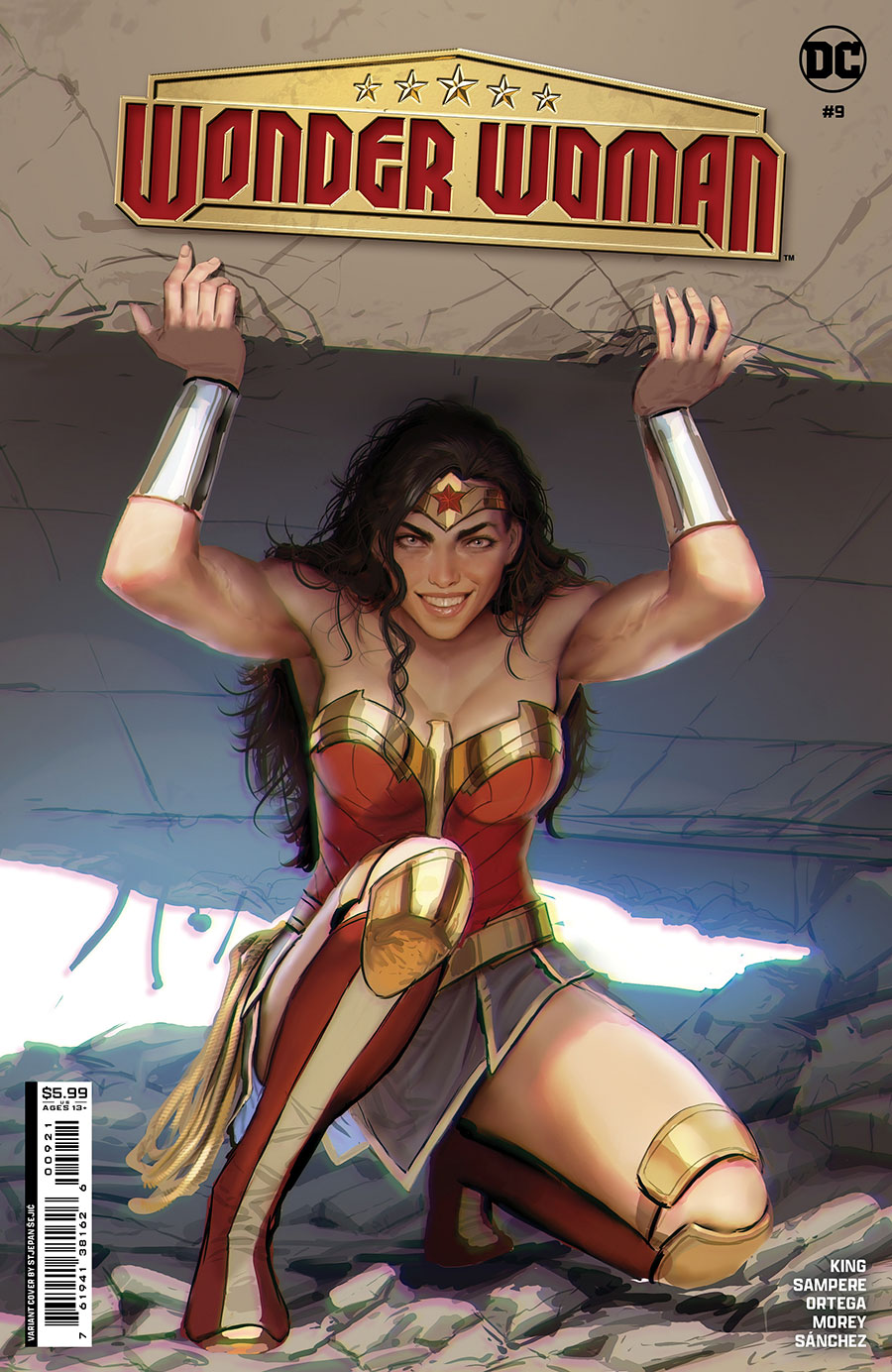 Wonder Woman Vol 6 #9 Cover C Variant Stjepan Sejic Card Stock Cover