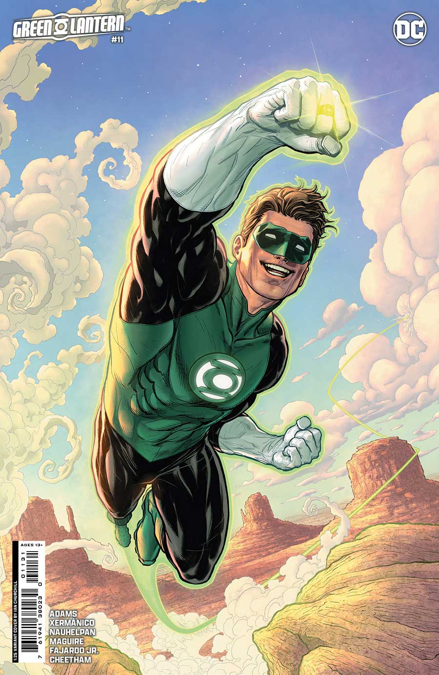 Green Lantern Vol 8 #11 Cover D Incentive Ian Churchill Card Stock Variant Cover (House Of Brainiac Tie-In)