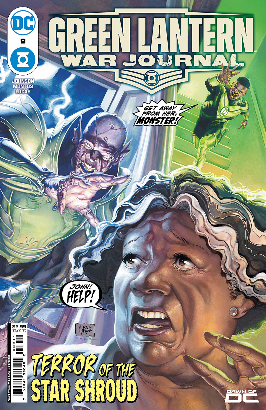 Green Lantern War Journal #9 Cover A Regular Montos Cover