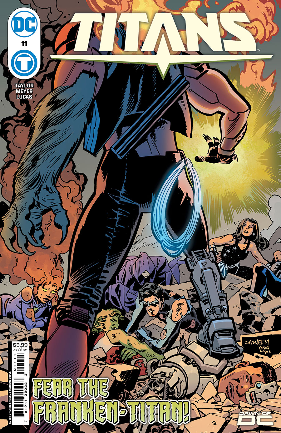 Titans Vol 4 #11 Cover A Regular Chris Samnee Cover
