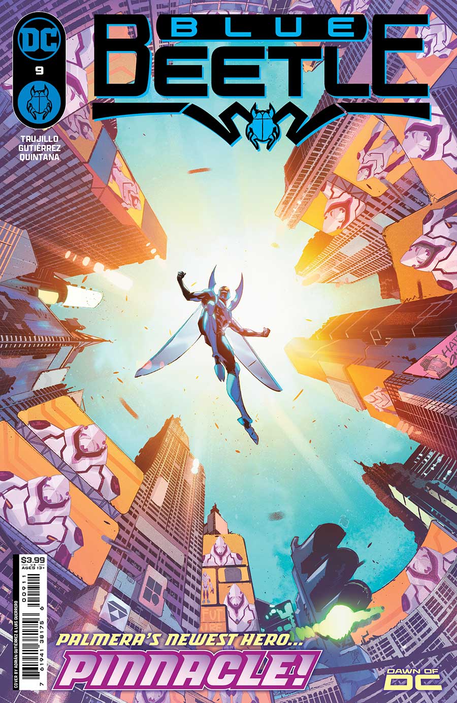 Blue Beetle (DC) Vol 5 #9 Cover A Regular Adrian Gutierrez Cover