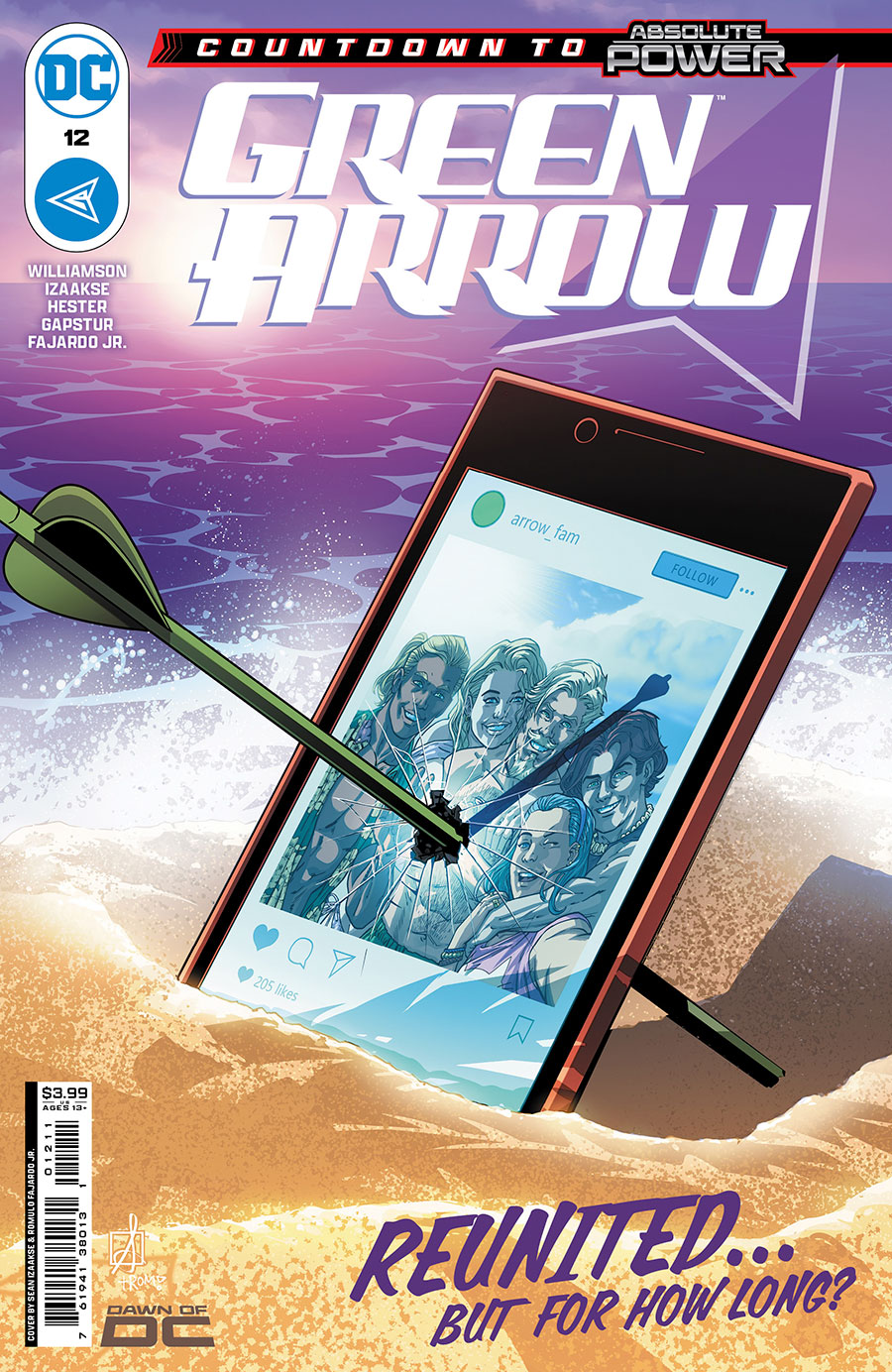 Green Arrow Vol 8 #12 Cover A Regular Sean Izaakse Cover