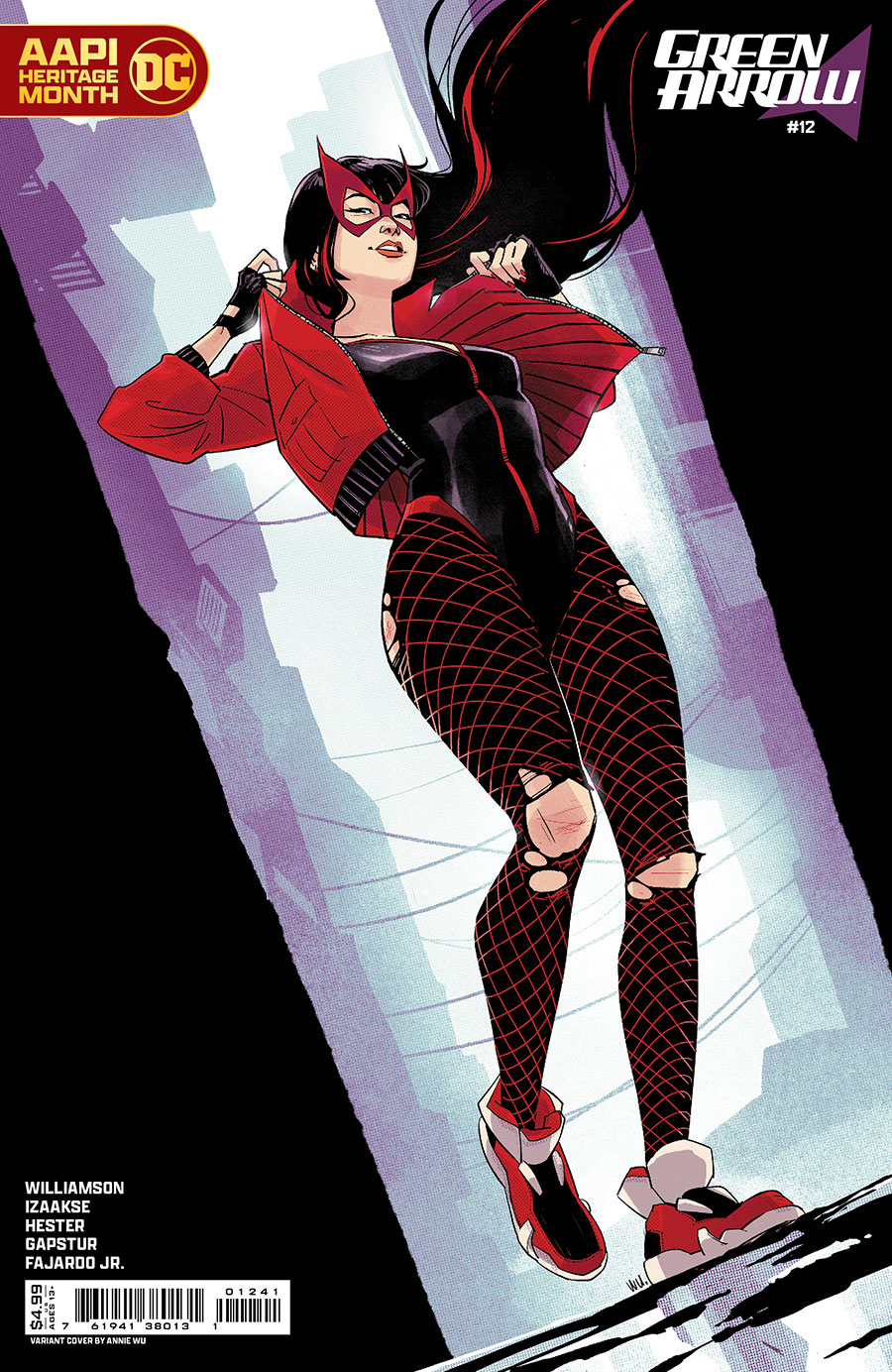 Green Arrow Vol 8 #12 Cover C Variant Annie Wu Red Canary AAPI Month Card Stock Cover
