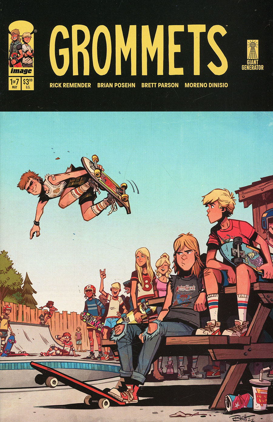 Grommets #1 Cover A Regular Brett Parson Cover (Limit 1 Per Customer)