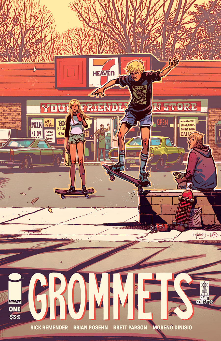 Grommets #1 Cover B Incentive David Lapham & Moreno Dinisio Variant Cover