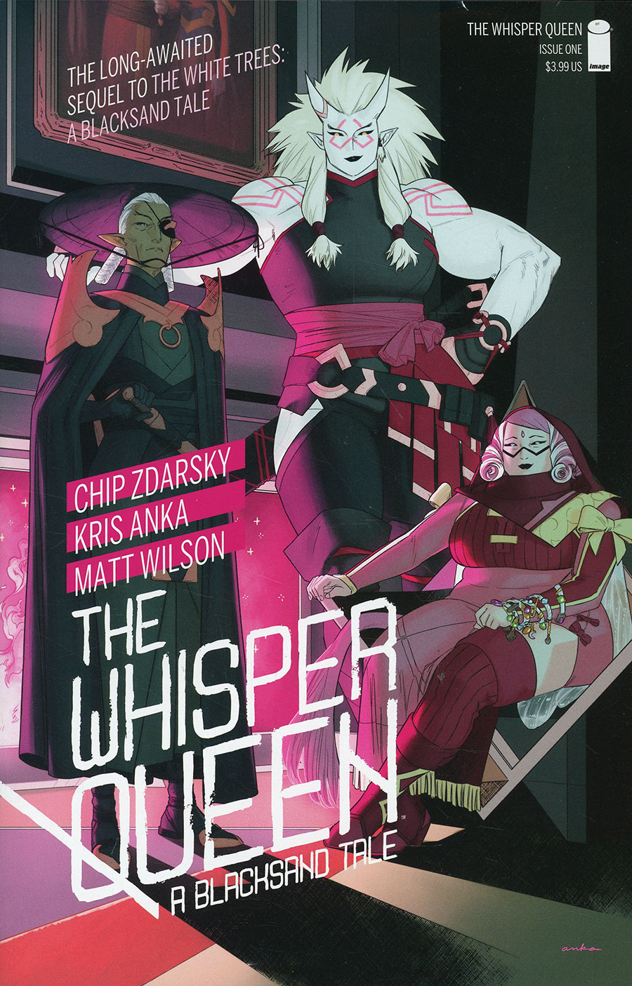 Whisper Queen A Blacksand Tale #1 Cover A Regular Kris Anka Cover