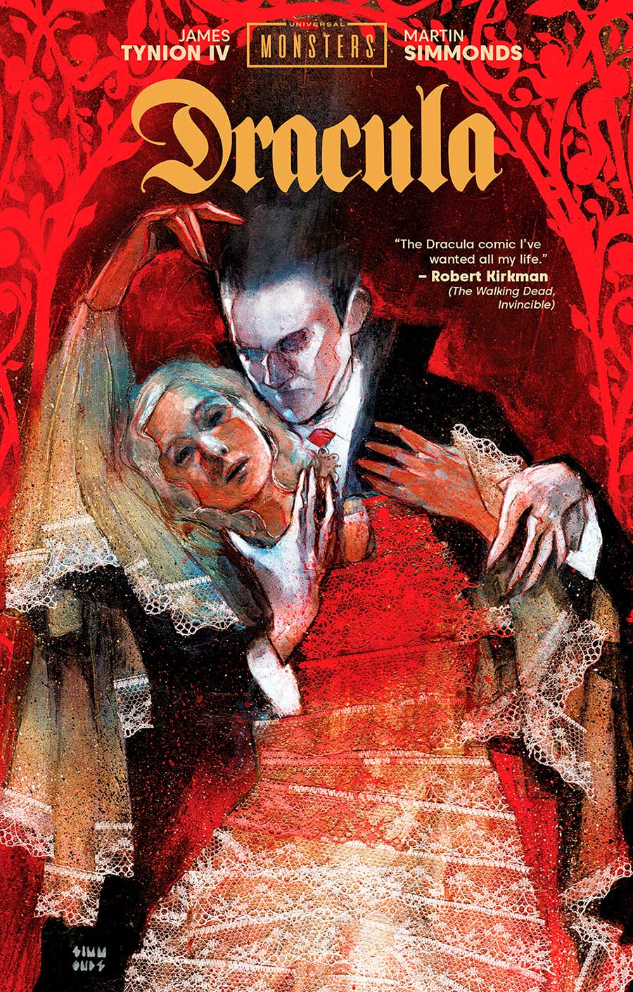 Universal Monsters Dracula HC Book Market Martin Simmonds Cover