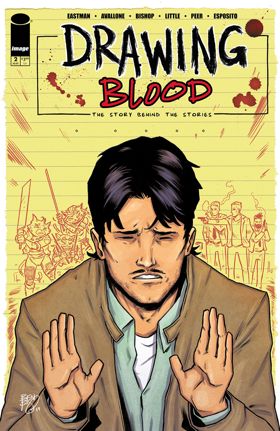 Drawing Blood #2 Cover B Variant Ben Bishop Cover