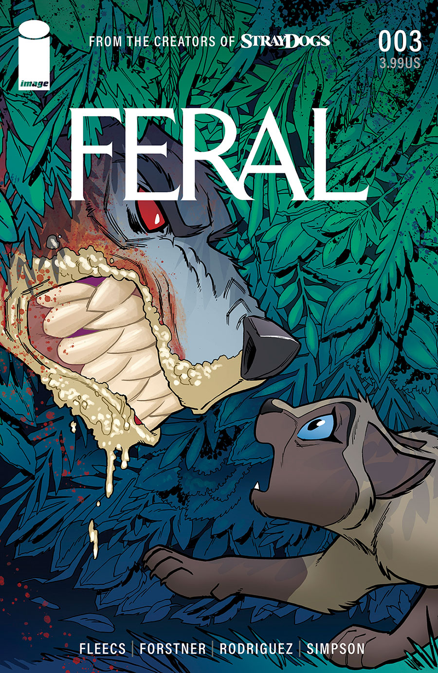 Feral #3 Cover A Regular Tony Fleecs & Trish Forstner Cover