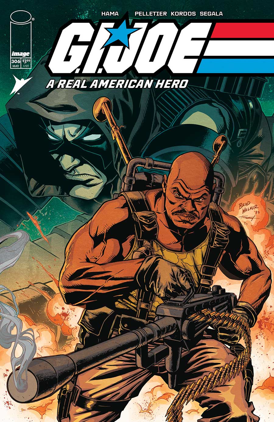 GI Joe A Real American Hero #306 Cover C Incentive Brad Walker & Francesco Segala Variant Cover