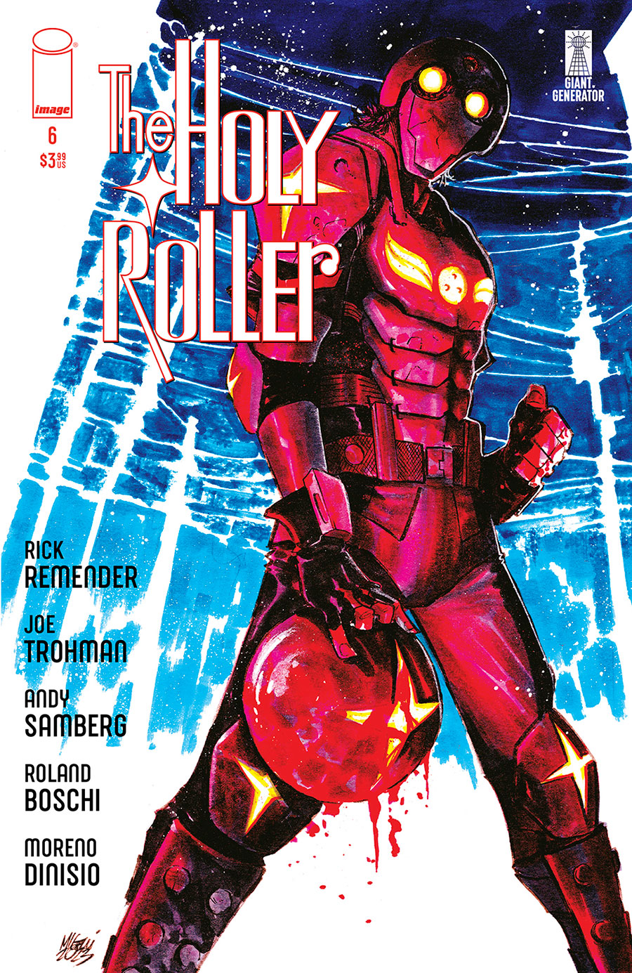 Holy Roller #6 Cover B Incentive Alessandro Micelli Variant Cover