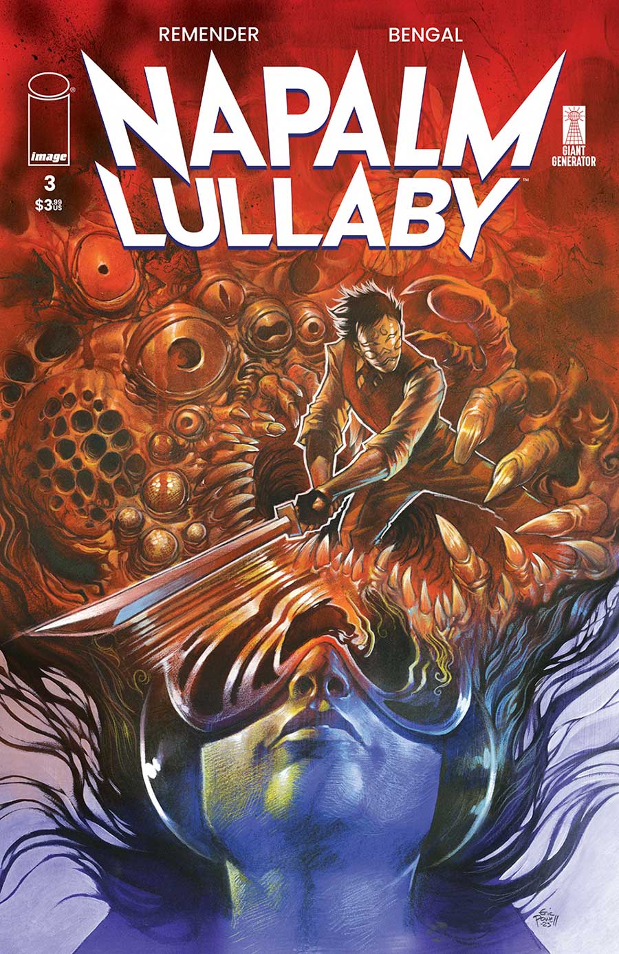 Napalm Lullaby #3 Cover B Incentive Eric Powell Variant Cover