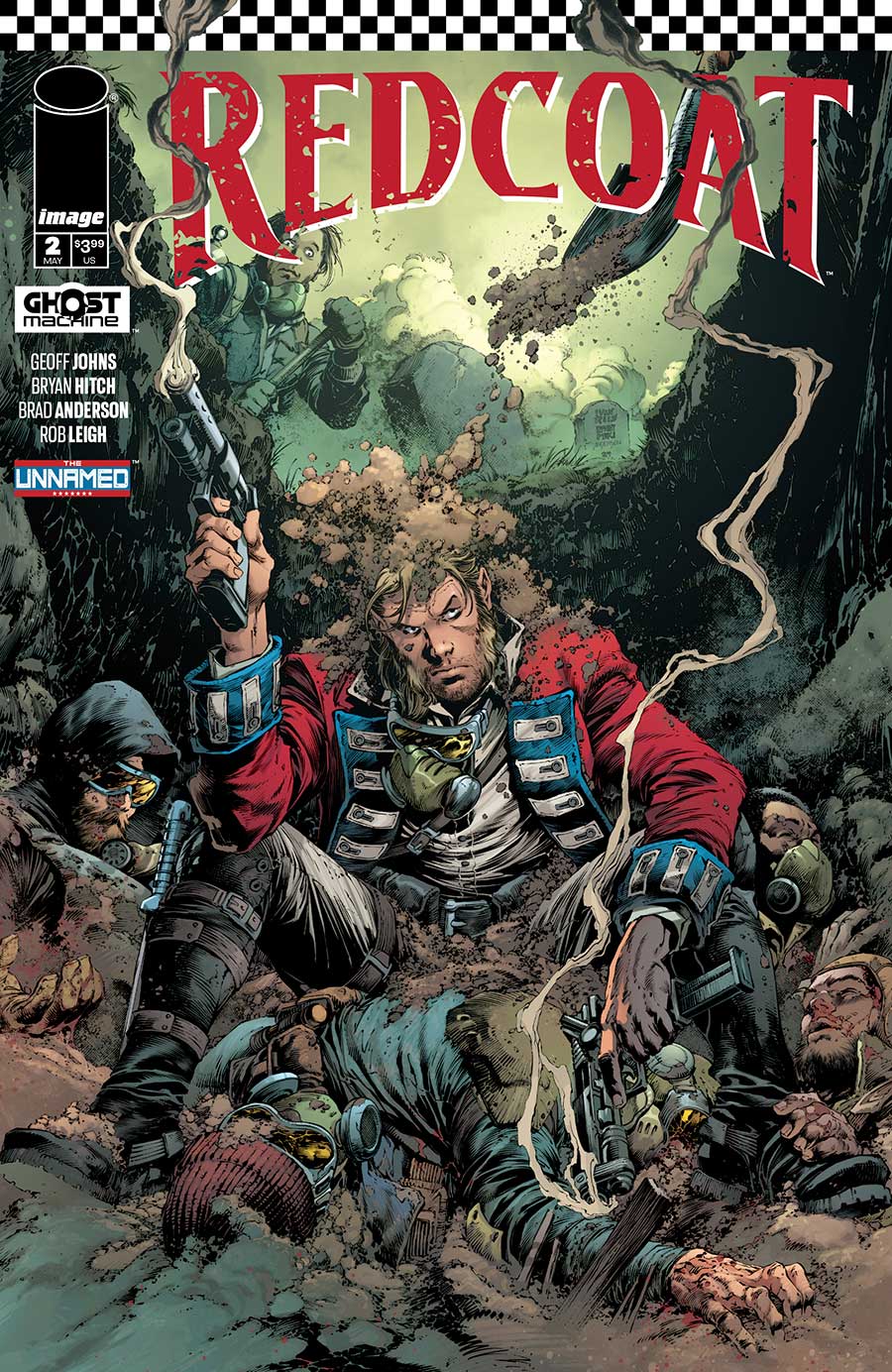 Redcoat #2 Cover B Variant Ivan Reis Danny Miki & Brad Anderson Cover