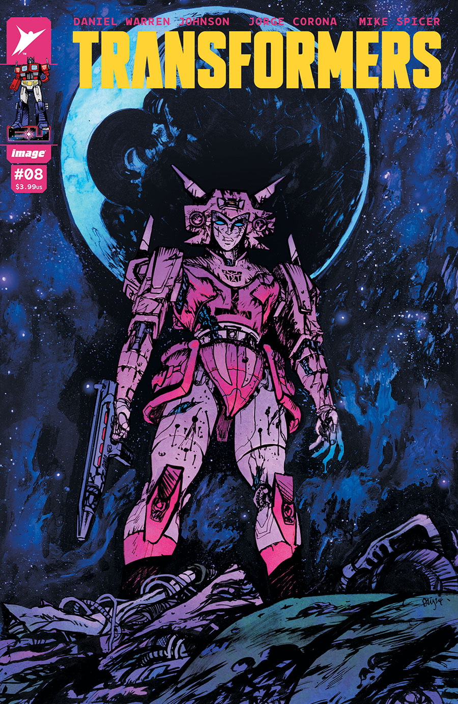 Transformers Vol 5 #8 Cover A Regular Daniel Warren Johnson & Mike Spicer Cover