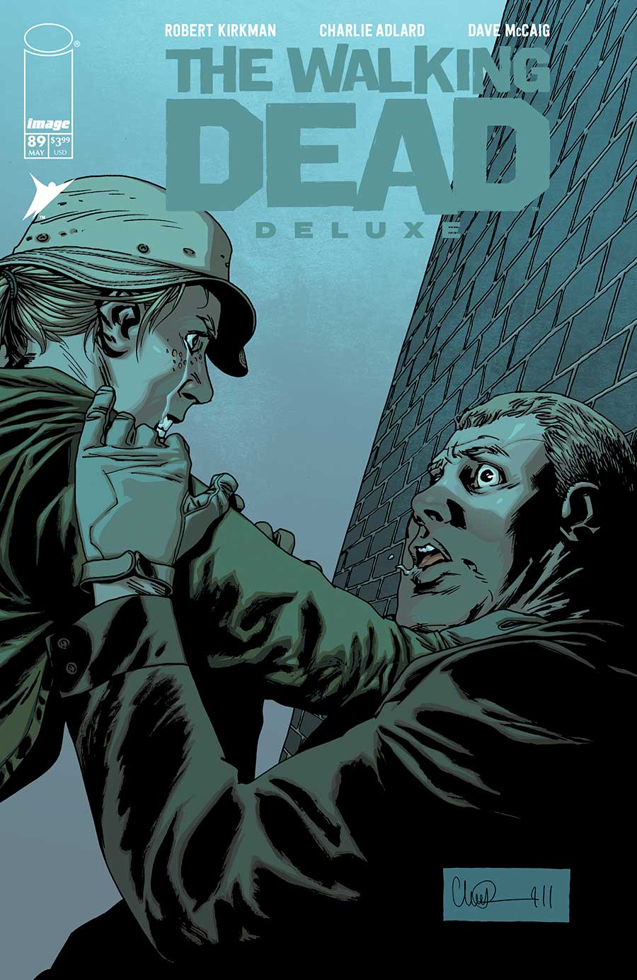 Walking Dead Deluxe #89 Cover B Variant Charlie Adlard & Dave McCaig Cover