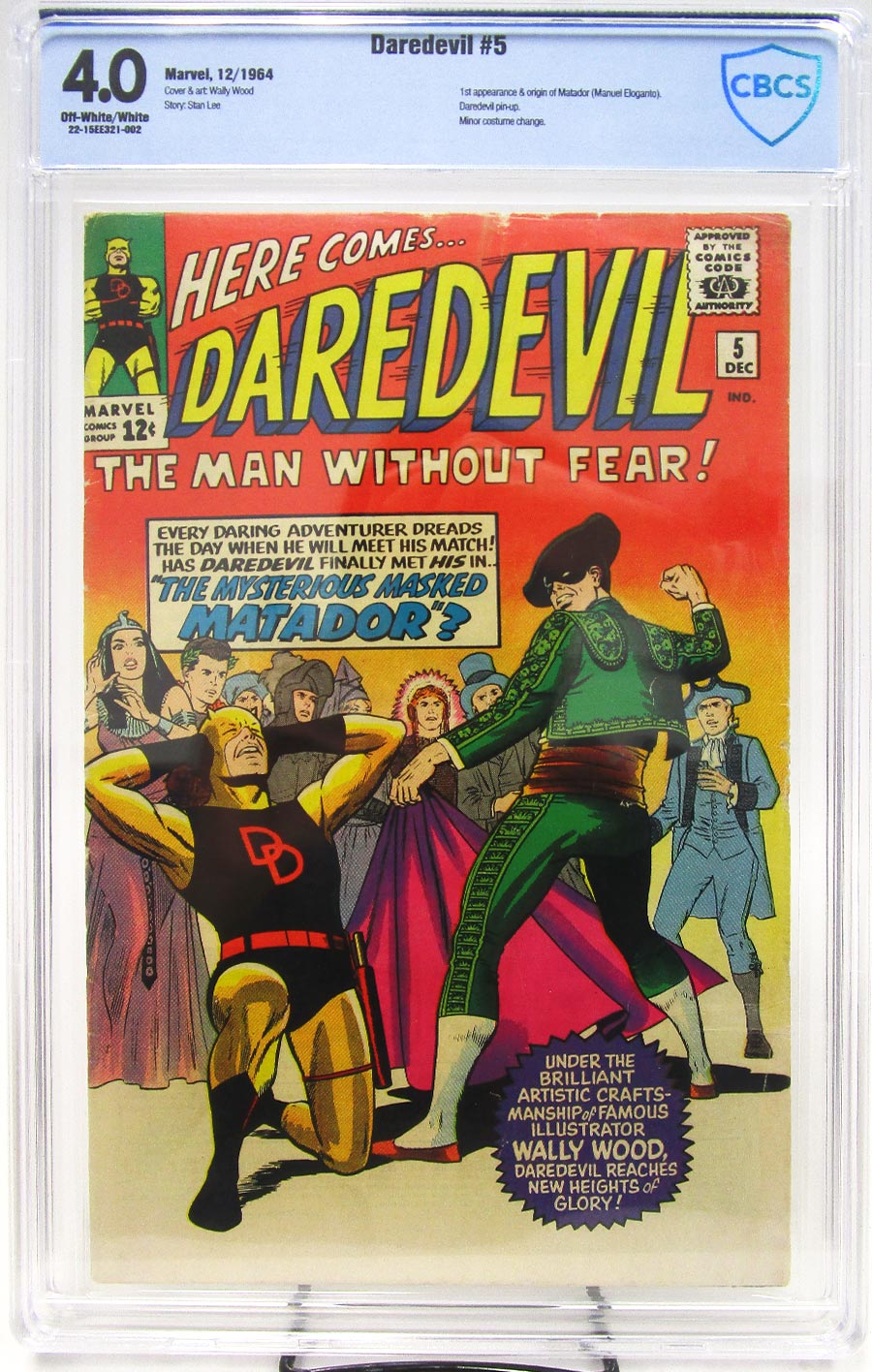 Daredevil #5 Cover C CBCS 4.0