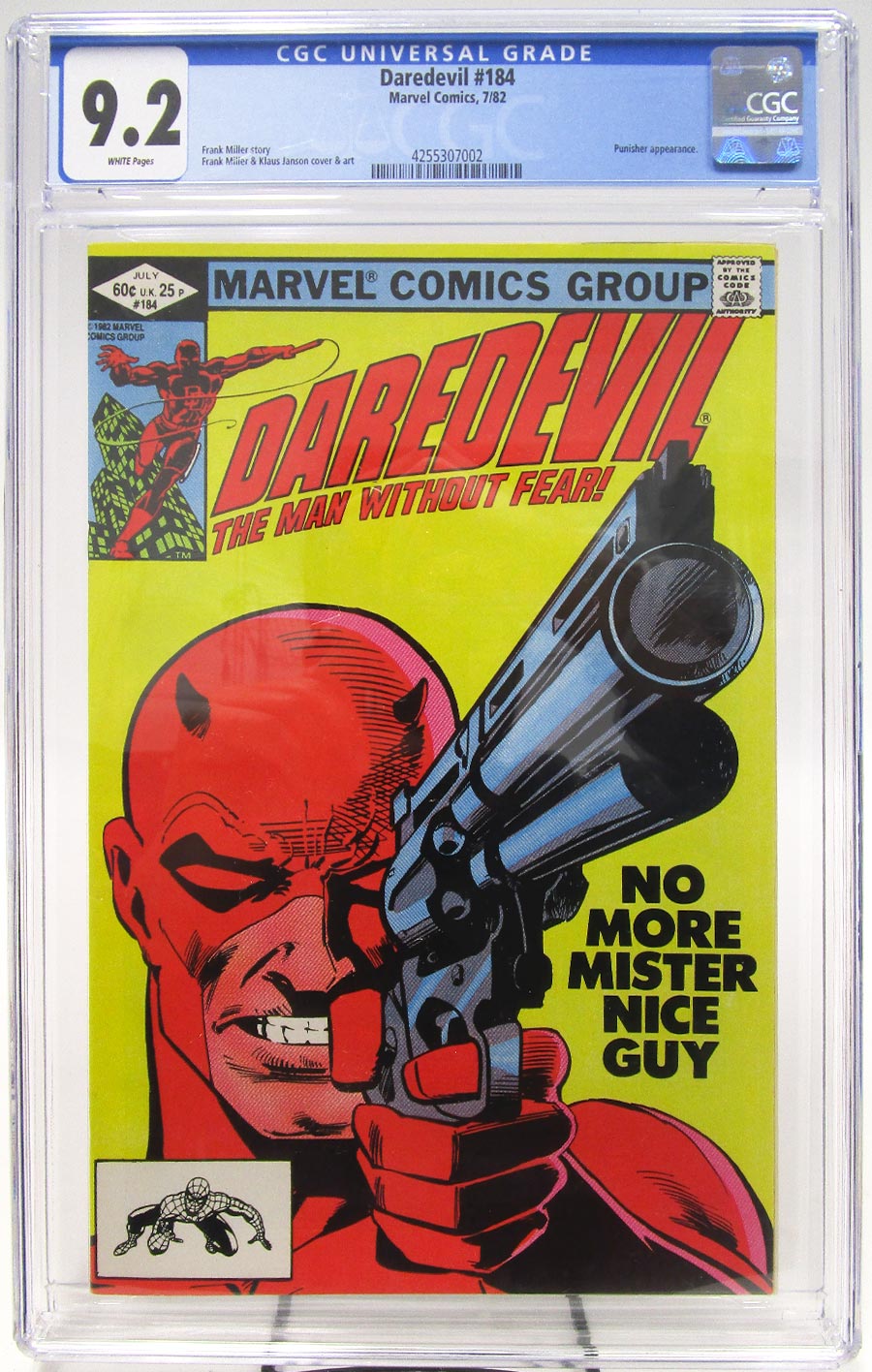 Daredevil #184 Cover B CGC 9.2