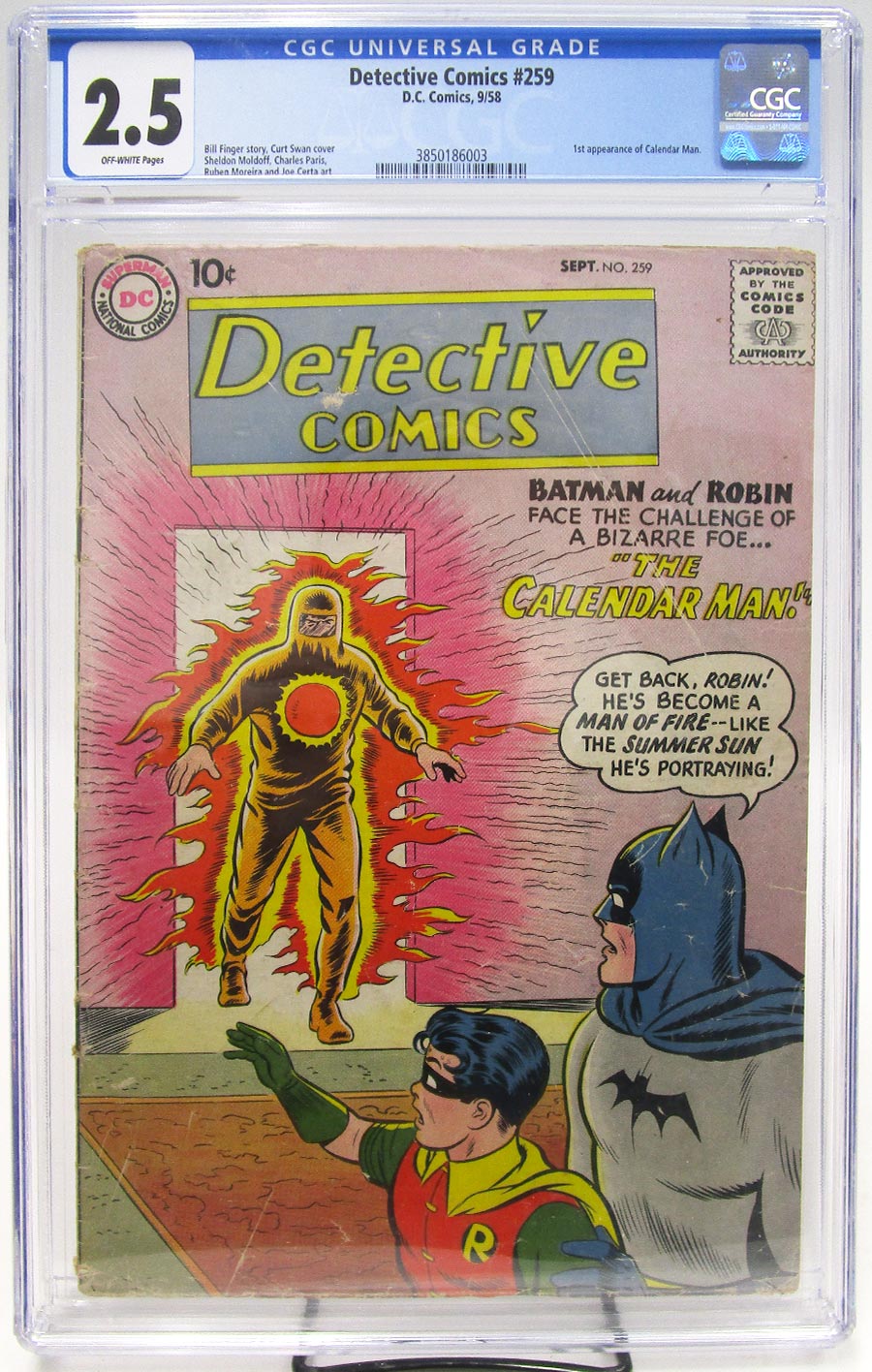 Detective Comics #259 Cover B CGC 2.5