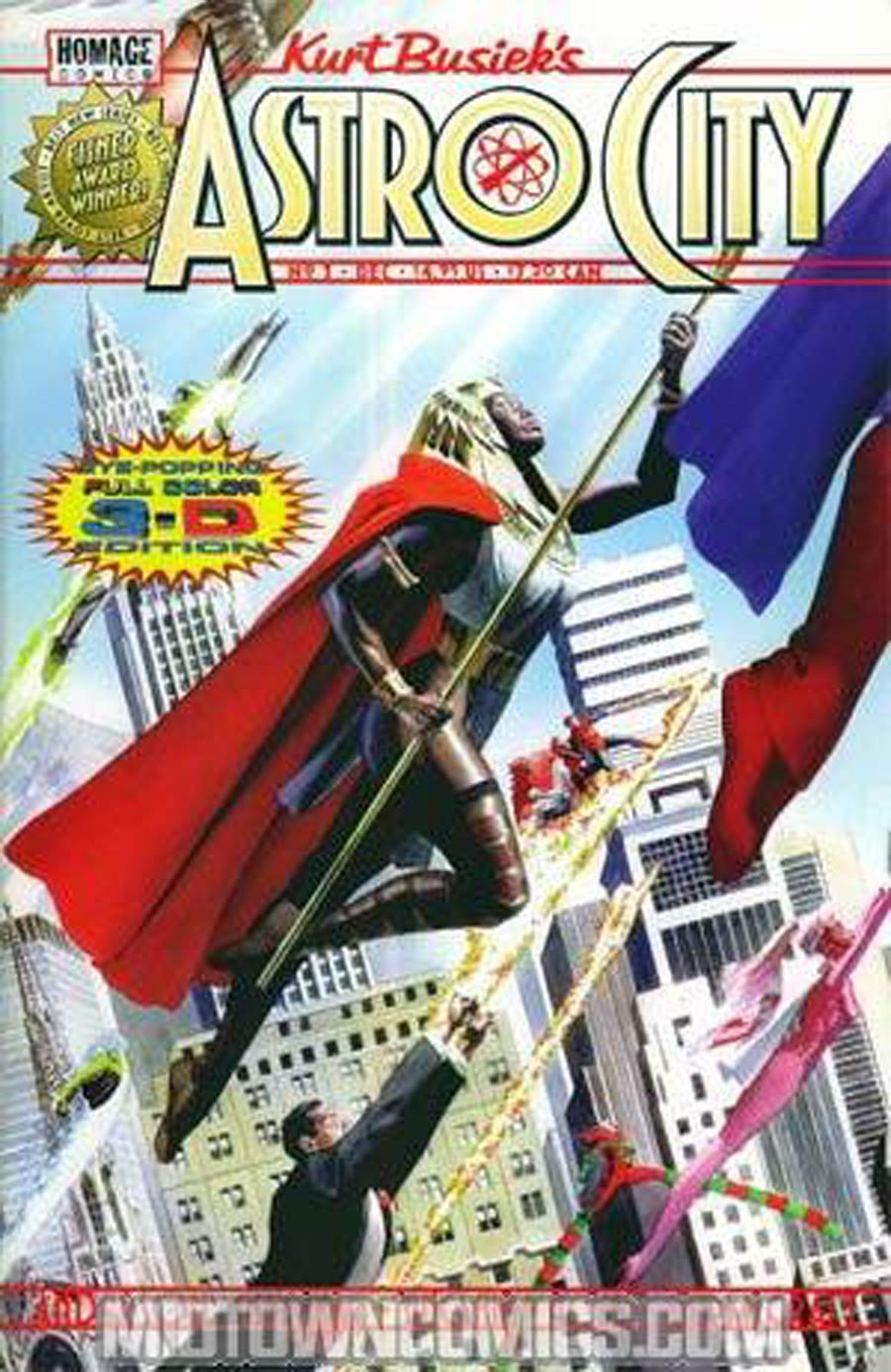Kurt Busieks Astro City Vol 2 #1 Cover D 3-D Edition Without Glasses
