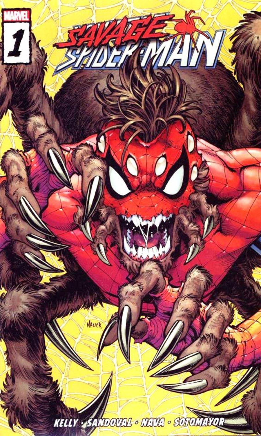 Savage Spider-Man #1 Cover L Todd Nauck Walmart Variant Cover