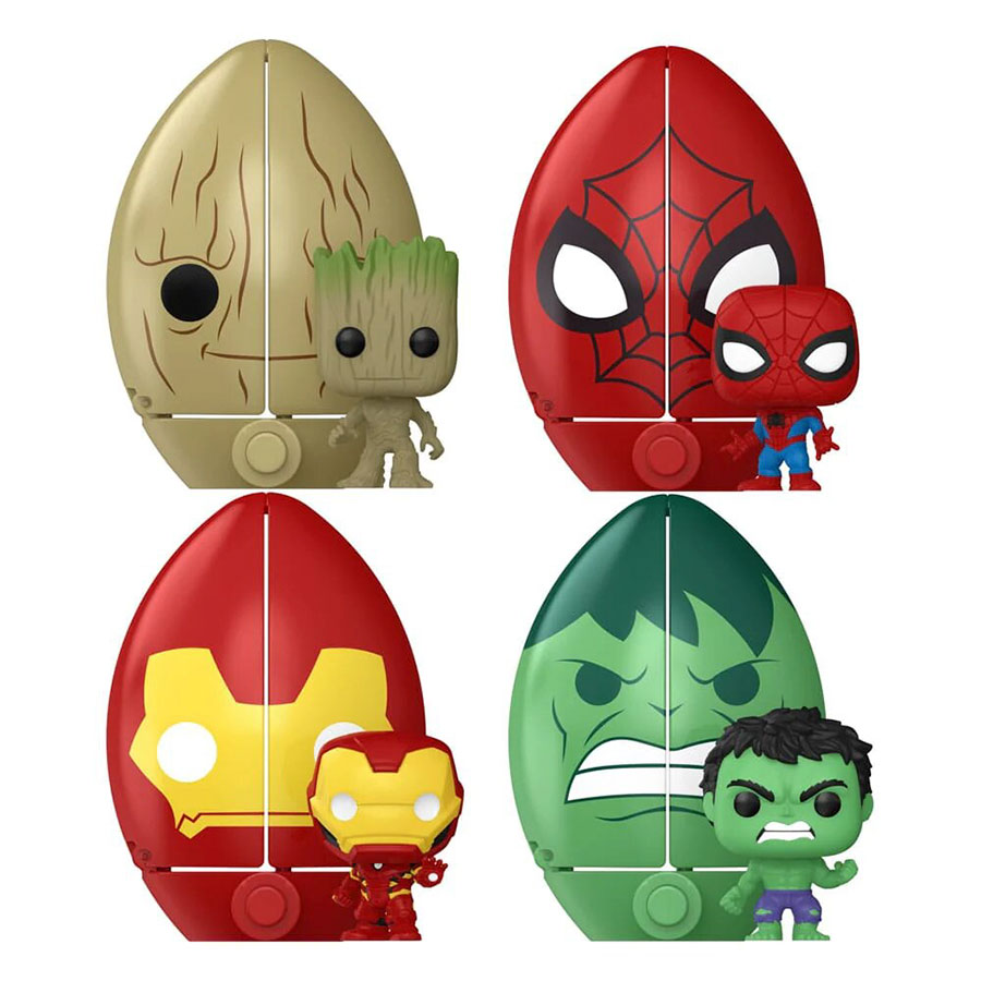 Funko Pocket Pop! Egg: Marvel (Blind Box/Random) Collectible Egg and Vinyl Figure