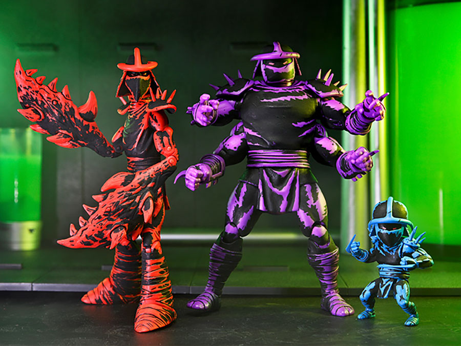 Teenage Mutant Ninja Turtles Mirage Comics Shredder Clones 7-Inch Action Figure Box Set