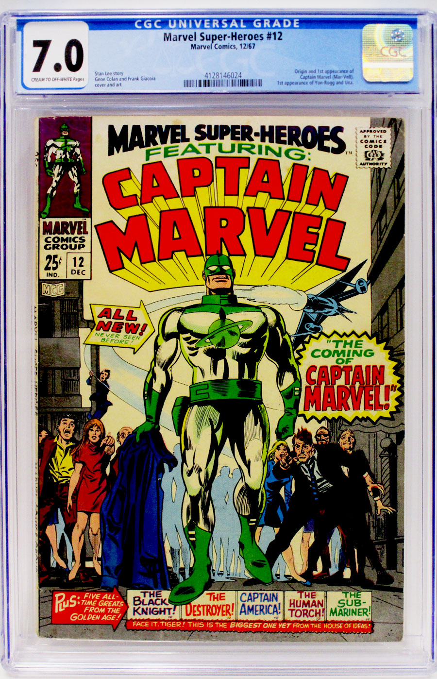 Marvel Super-Heroes #12 Cover C CGC 7.0