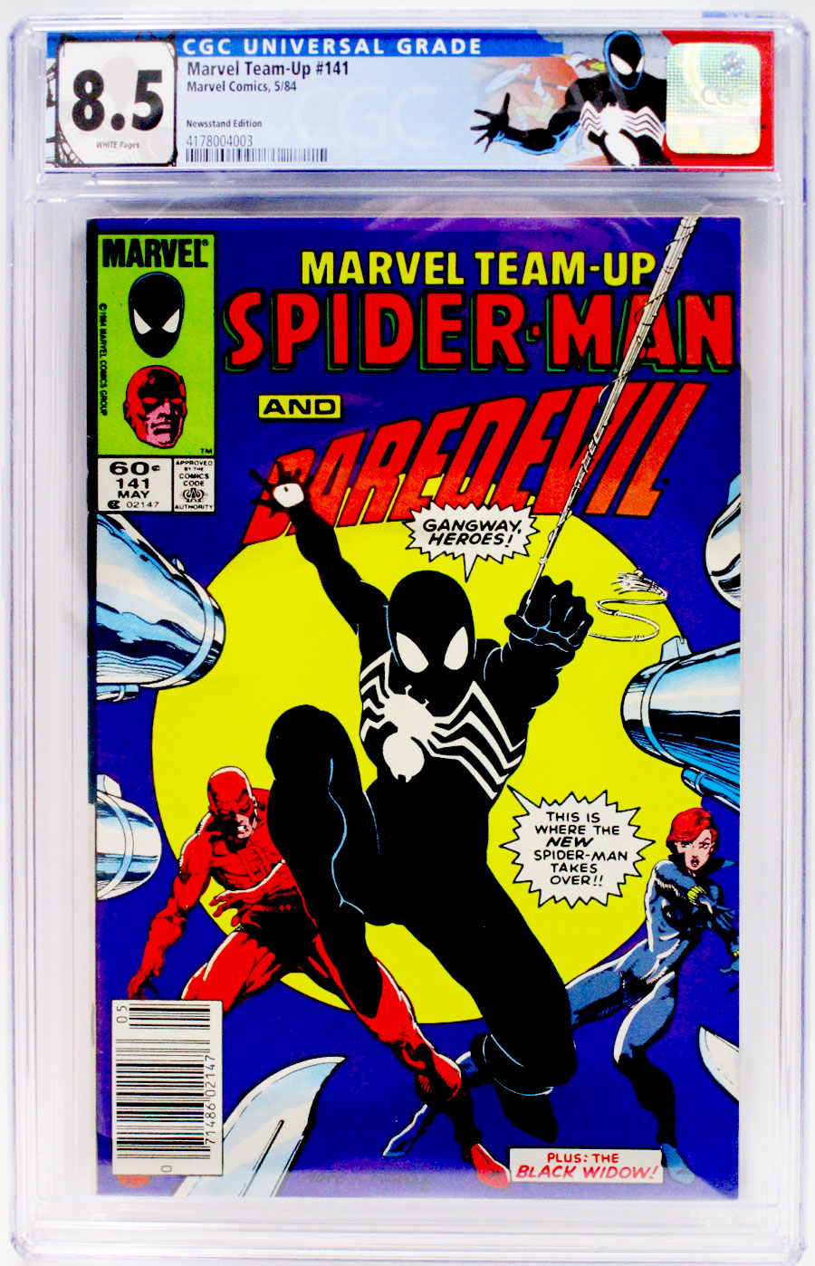 Marvel Team-Up #141 Cover E Newsstand Edition CGC 8.5