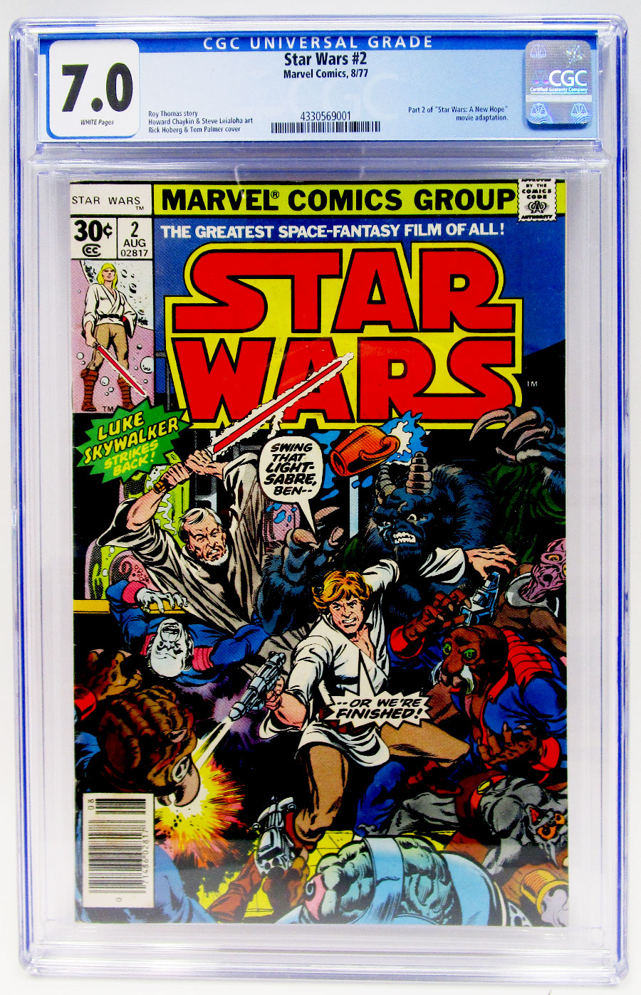 Star Wars (Marvel) Vol 1 #2 Cover D Regular Edition CGC 7.0