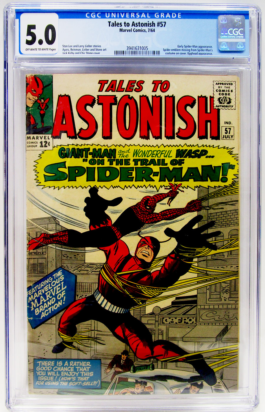Tales To Astonish #57 Cover B CGC 5.0