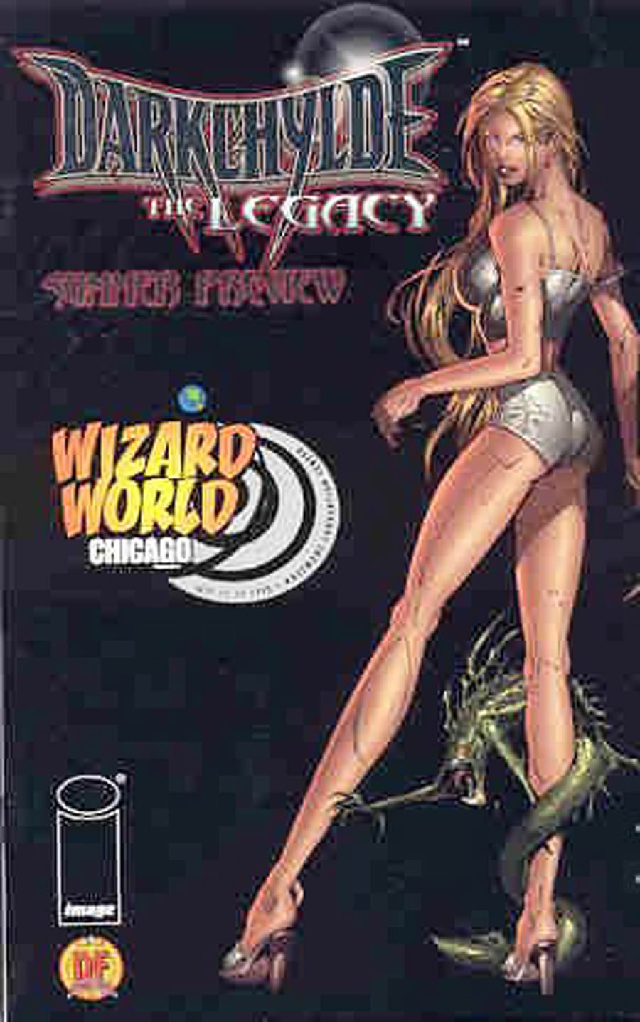 Darchylde The Legacy Summer Preview Book DF Cover D  Wizard World Silver Foil Edition