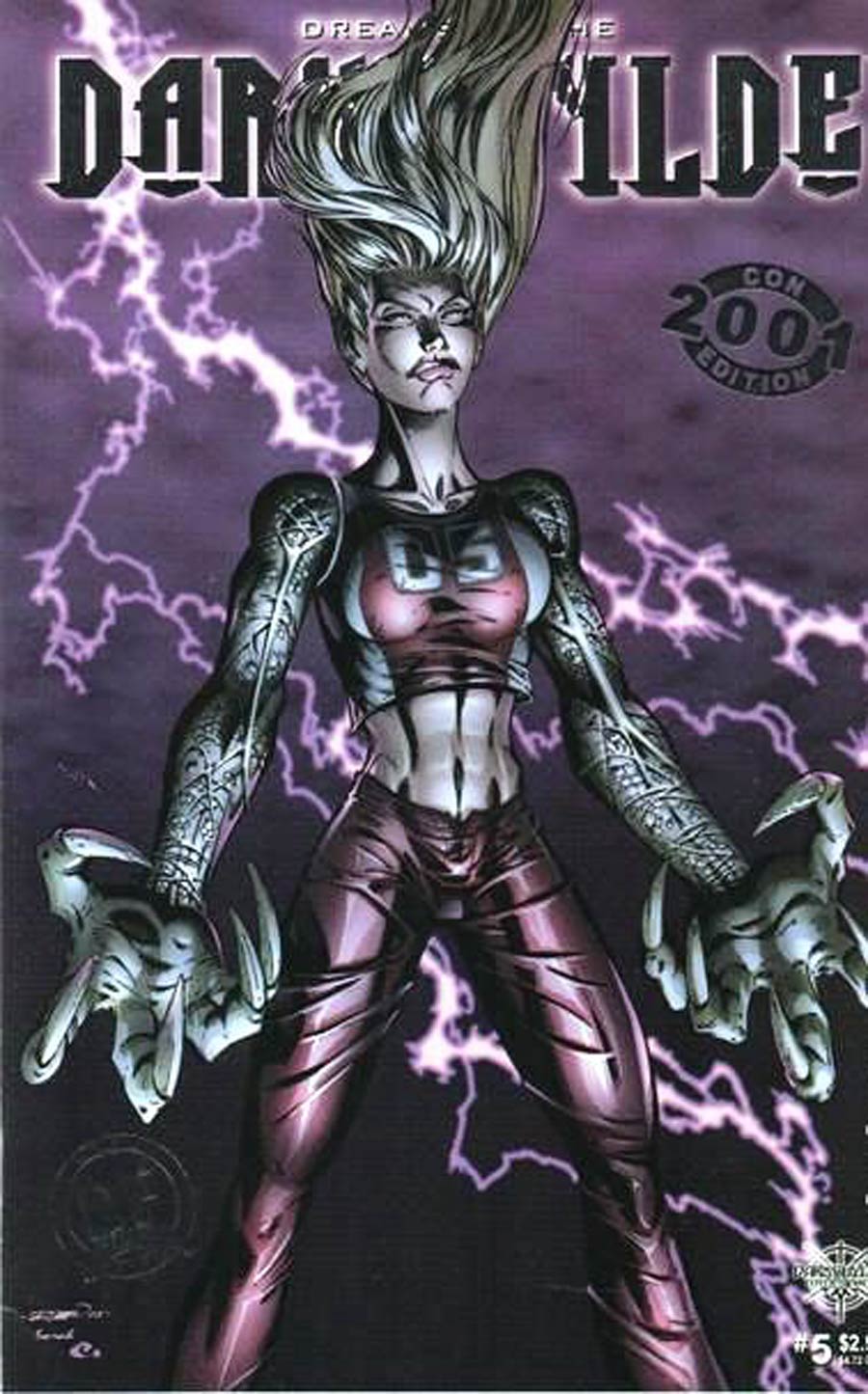 Dreams Of The Darkchylde #5 Cover C Platinum Foil Con Edition