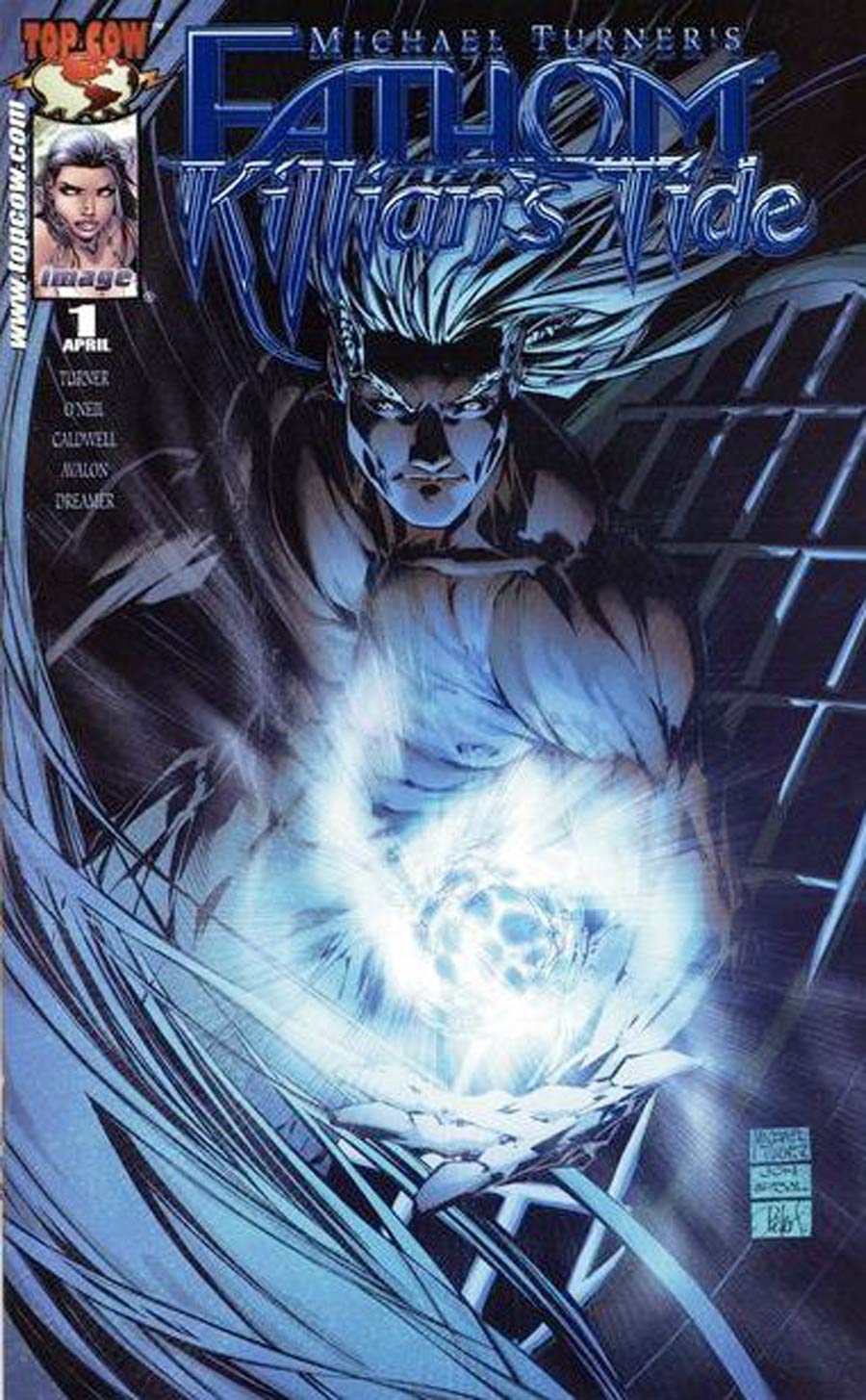 Fathom Killians Tide #1 Cover E DF Blue Foil Edition