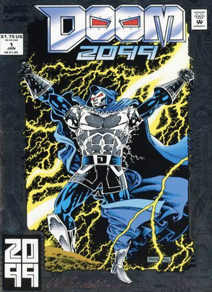 Doom 2099 #1 Cover D Signed Pat Broderick
