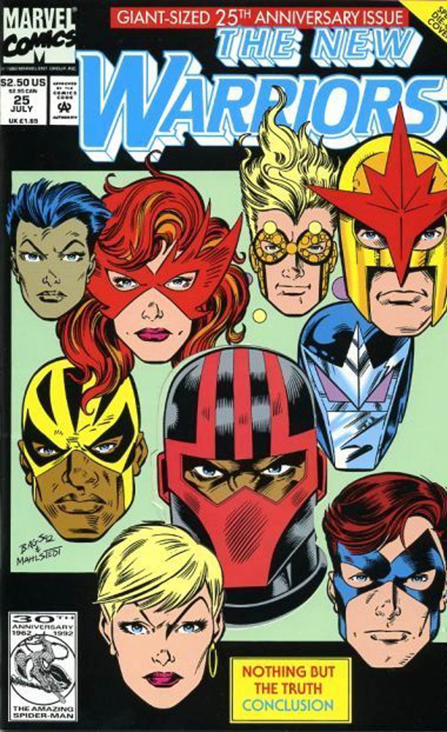 New Warriors #25 Cover B Signed Mark Bagley