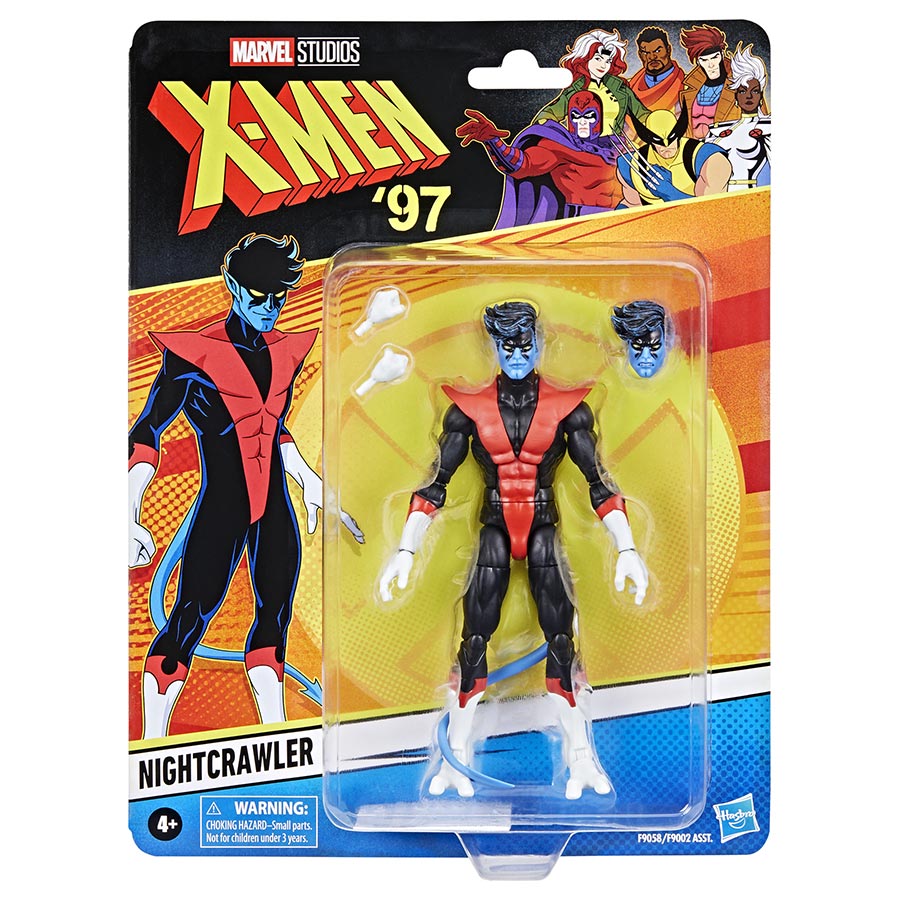 Marvel Legends X-Men 97 Nightcrawler 6-Inch Action Figure Case