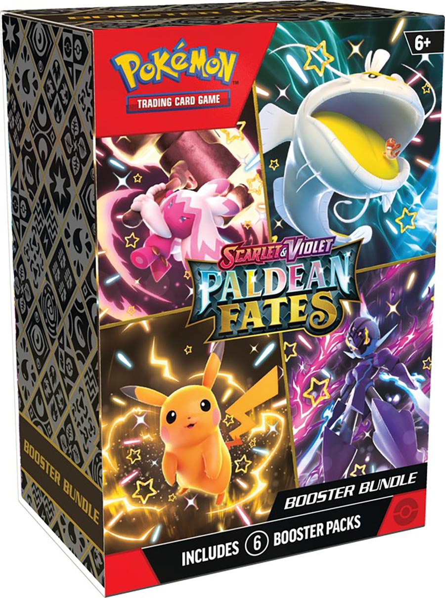 Pokemon Scarlet And Violet Paldean Fates Booster Bundle Display (10-Count)
