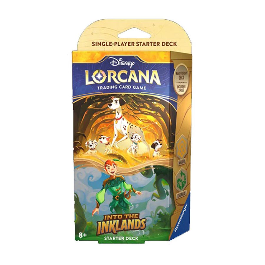 Disney Lorcana Into The Inklands Starter Deck - Dogged And Dynamic