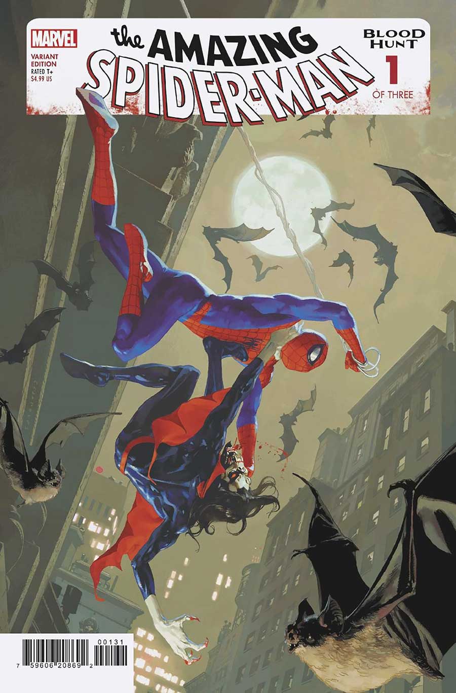 Amazing Spider-Man Blood Hunt #1 Cover C Variant Josemaria Casanovas Cover