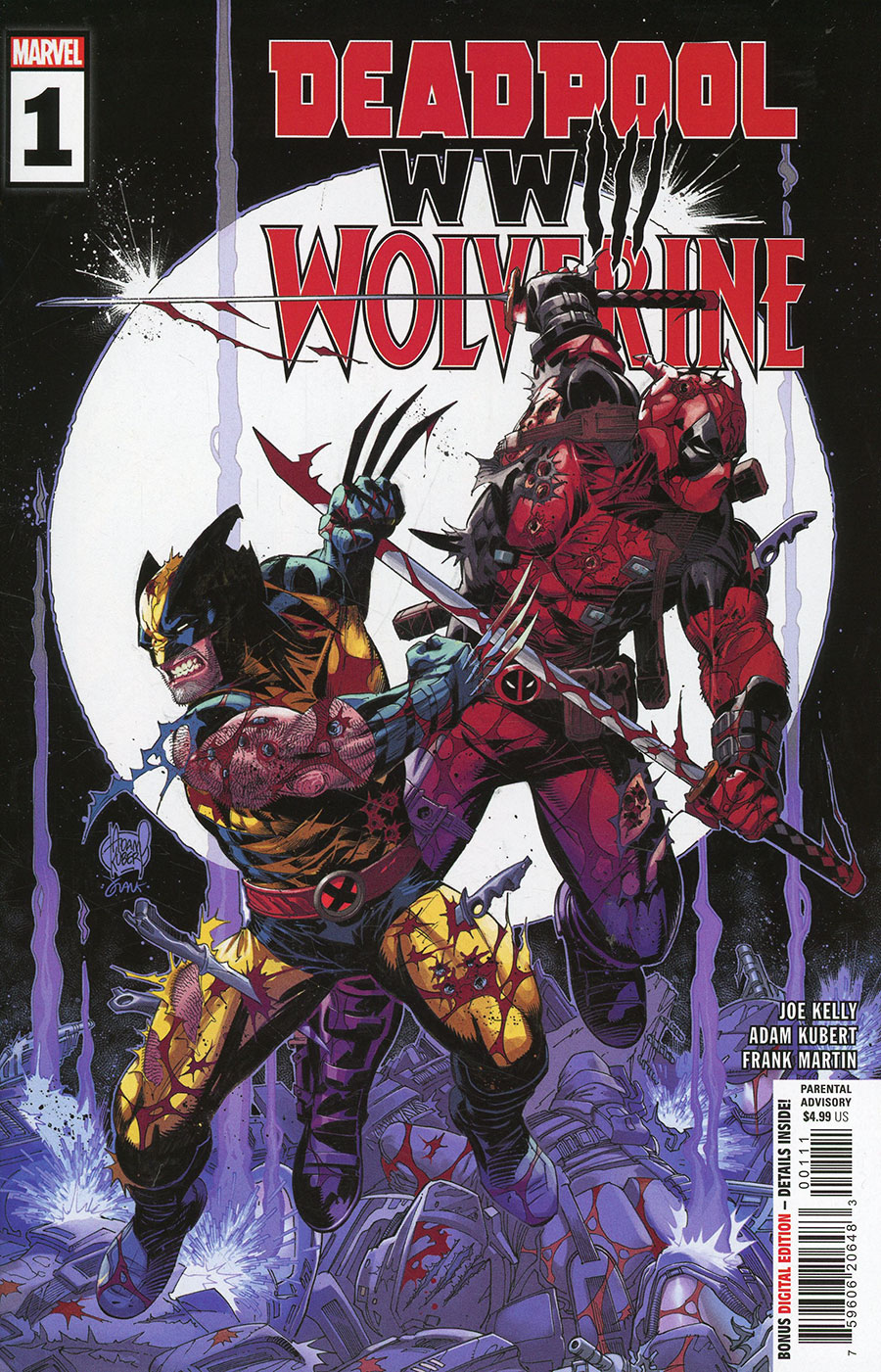 Deadpool & Wolverine WWIII #1 Cover A Regular Adam Kubert Cover