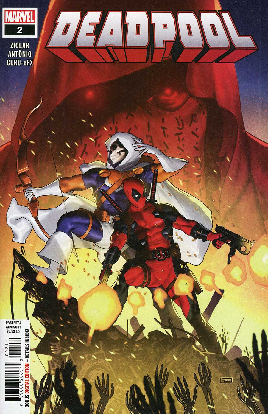 Deadpool Vol 9 #2 Cover A Regular Taurin Clarke Cover