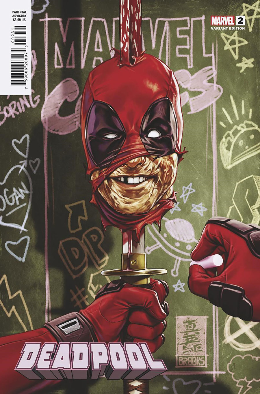 Deadpool Vol 9 #2 Cover D Variant Mark Brooks Cover