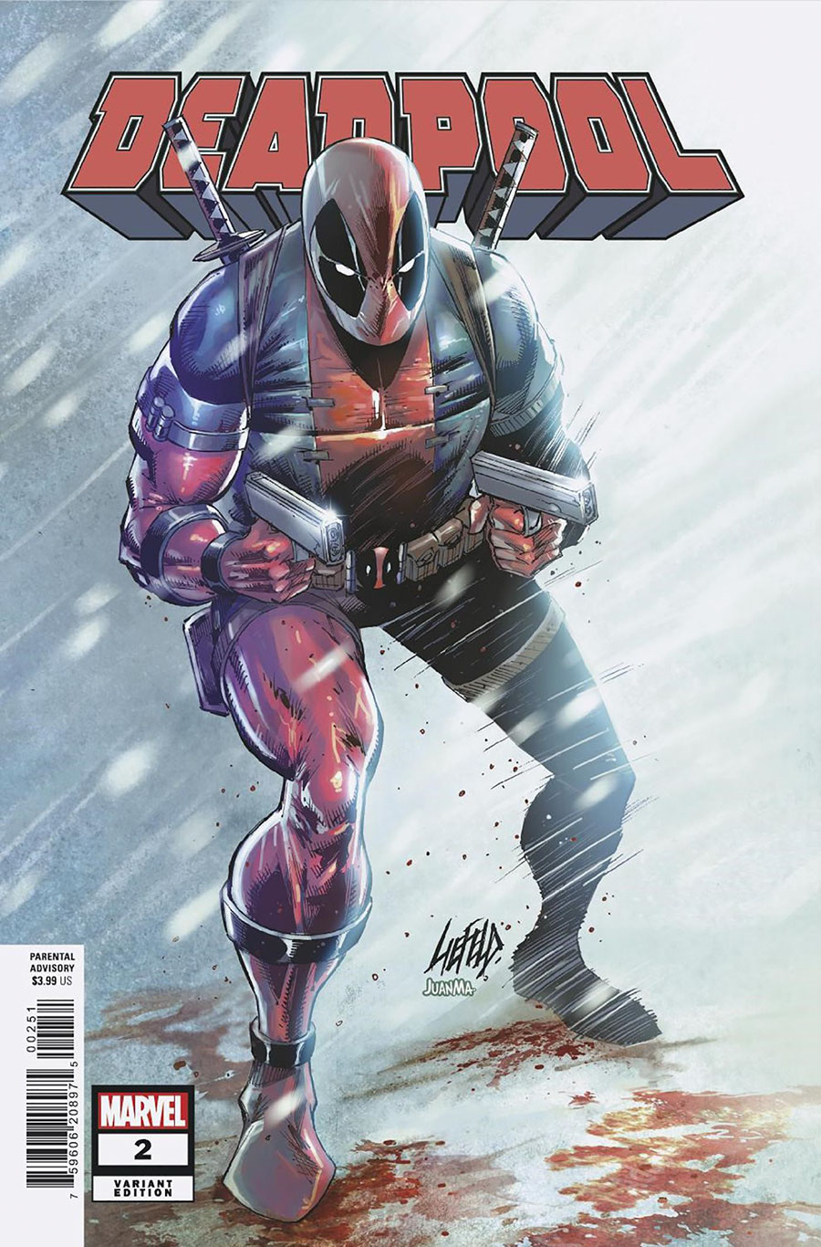 Deadpool Vol 9 #2 Cover E Variant Rob Liefeld Cover