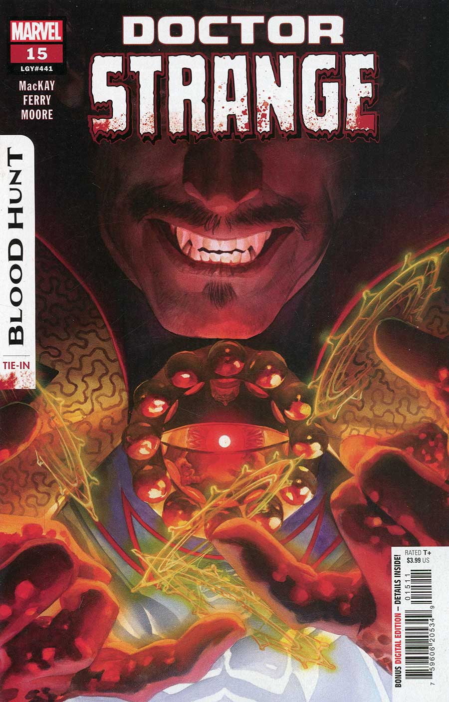Doctor Strange Vol 6 #15 Cover A Regular Alex Ross Cover (Blood Hunt Tie-In)